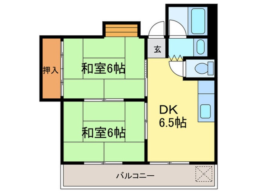 間取図 ベルオ－ク西明石
