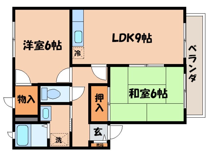 間取図 サンガーデン南草津