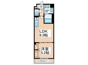 間取図 仮)クリエオーレ南上町