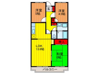 間取図 センチュリーⅡ