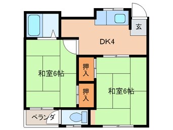 間取図 アスエハイツ