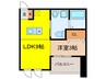 ステイザパークフロント津久野 1LDKの間取り