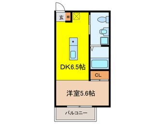 間取図 ステイザパークフロント津久野