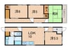 多聞台2丁目貸家 4LDKの間取り