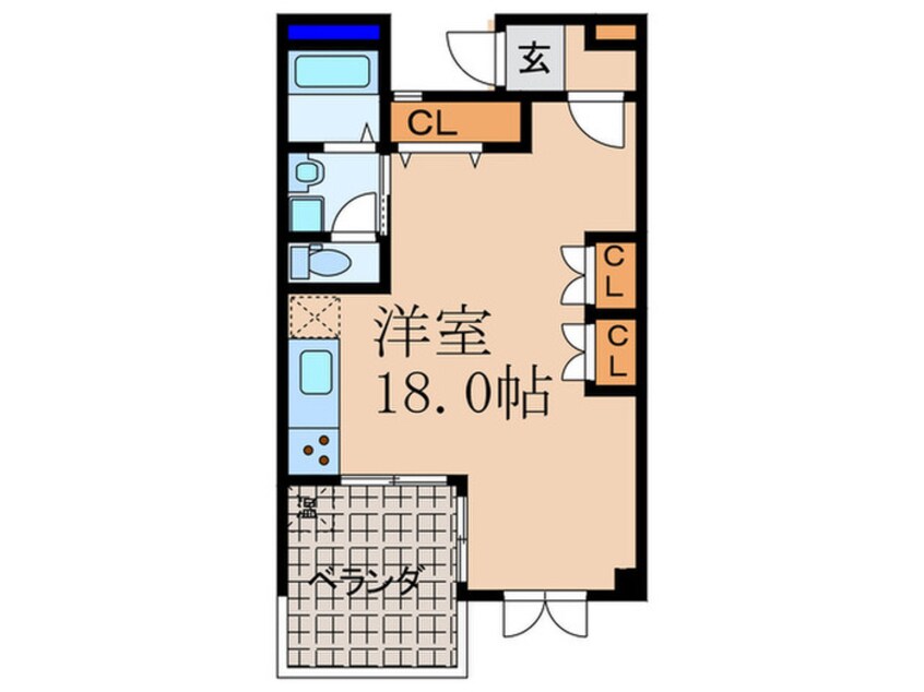 間取図 ディスティ桃山