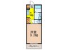 Ａｖｅｎｉｒ　Ｖｉｅ 1Kの間取り