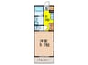 Ａｖｅｎｉｒ　Ｖｉｅ 1Kの間取り