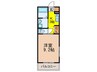 Ａｖｅｎｉｒ　Ｖｉｅ 1Kの間取り