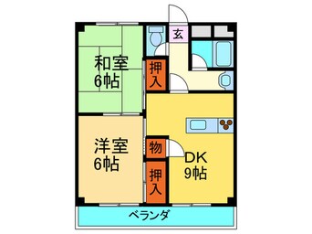 間取図 ロイヤルハイツさつき丘