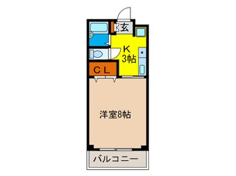 間取図 エスポワール西緑丘