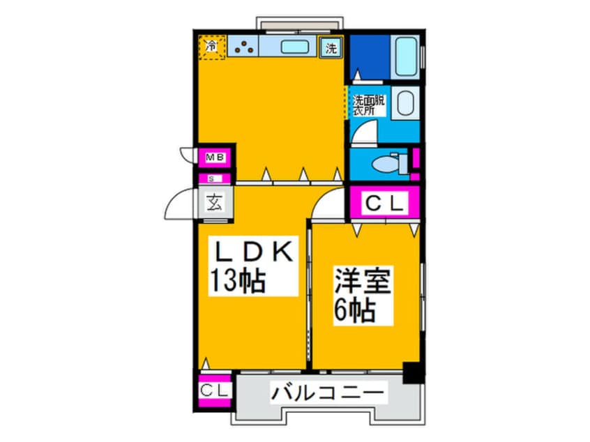 間取図 南秀苑