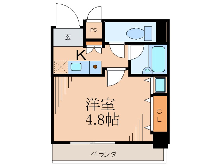 間取図 グランドステージ江坂