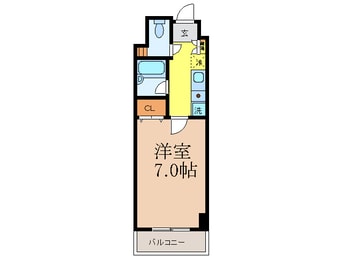 間取図 グランドステージ江坂