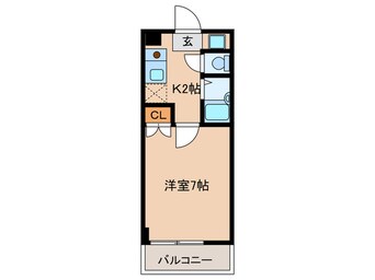 間取図 プロムナード都島