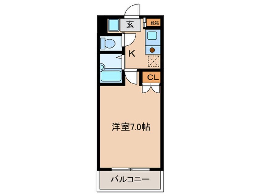 間取図 プロムナード都島