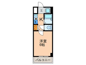 間取図 香川ハイツ御影イ－スト