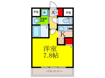 間取図 ア－バンウェル茨木
