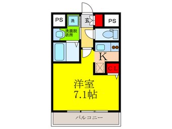 間取図 ア－バンウェル茨木