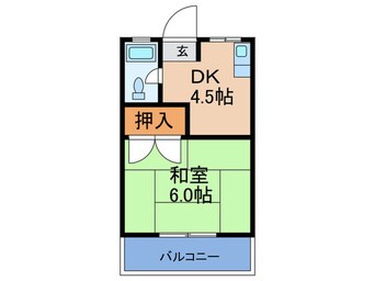 間取図 グリーンコーポ