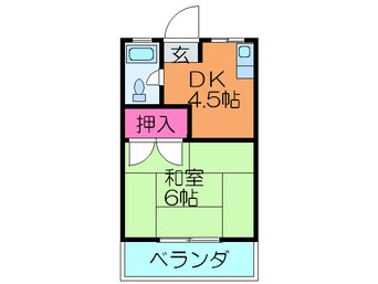 間取図 グリーンコーポ