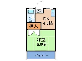 間取図 グリーンコーポ