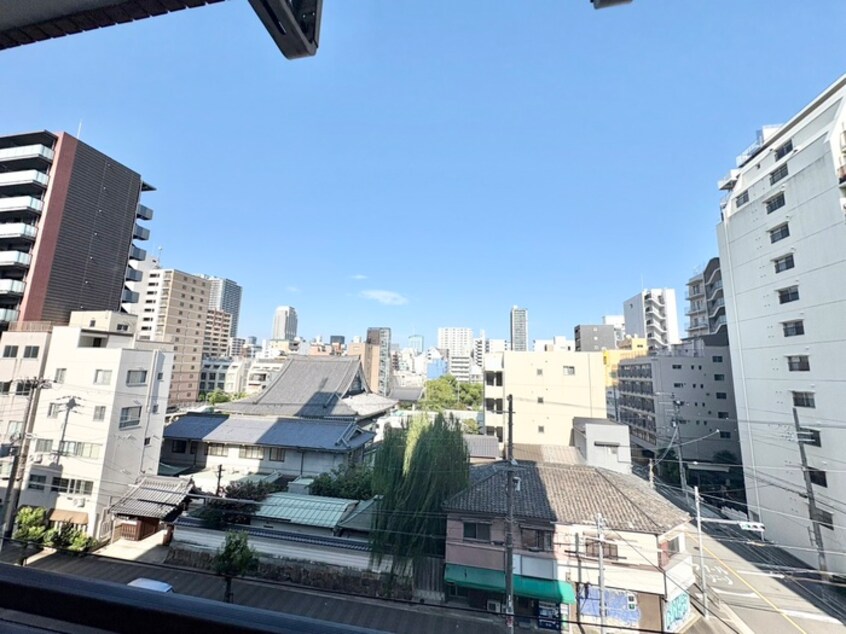 室内からの展望 プレミール北堀江