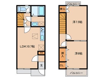 間取図 ビ・アレイド