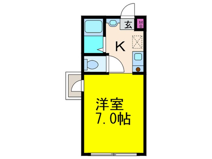 間取り図 第２ＫとＫ