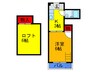 サンパレス 1Kの間取り