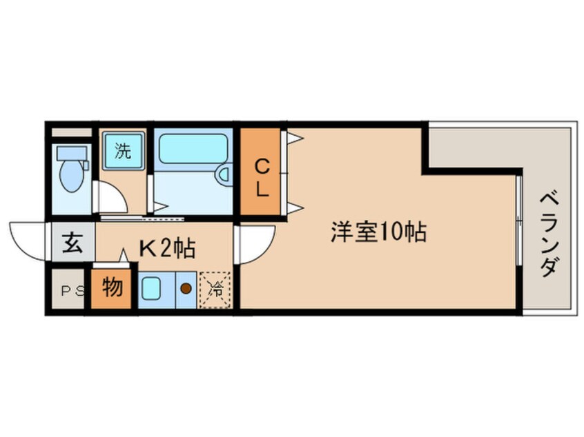 間取図 メゾン・ド・ブランシェ