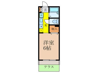 間取図 リベーラ辻