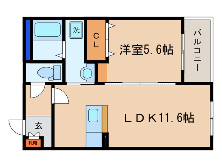 間取図 ハートフル・プリムラ