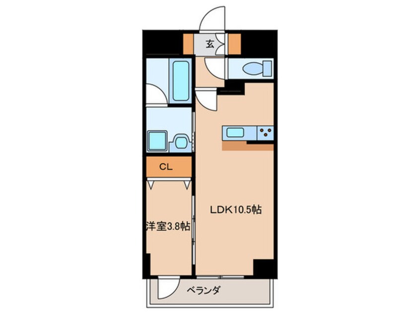 間取図 メゾンレクト