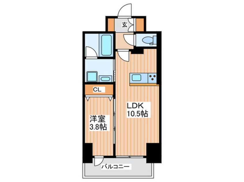 間取図 メゾンレクト