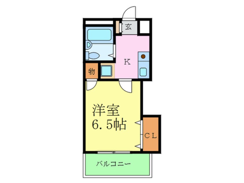 間取図 須磨パ－クアヴェニュ－