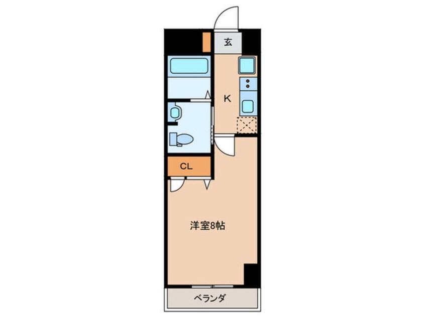 間取図 エルプレイス京橋