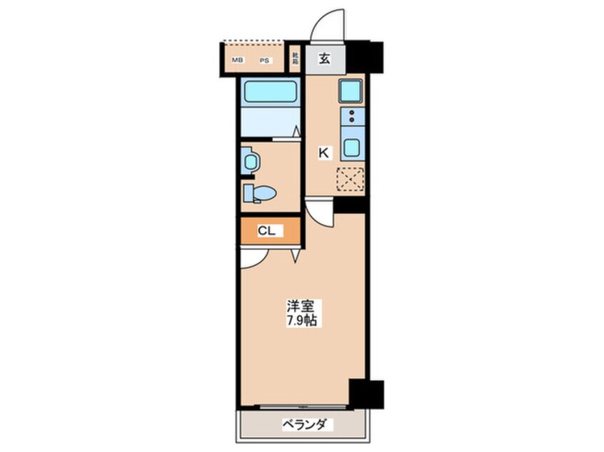 間取図 エルプレイス京橋