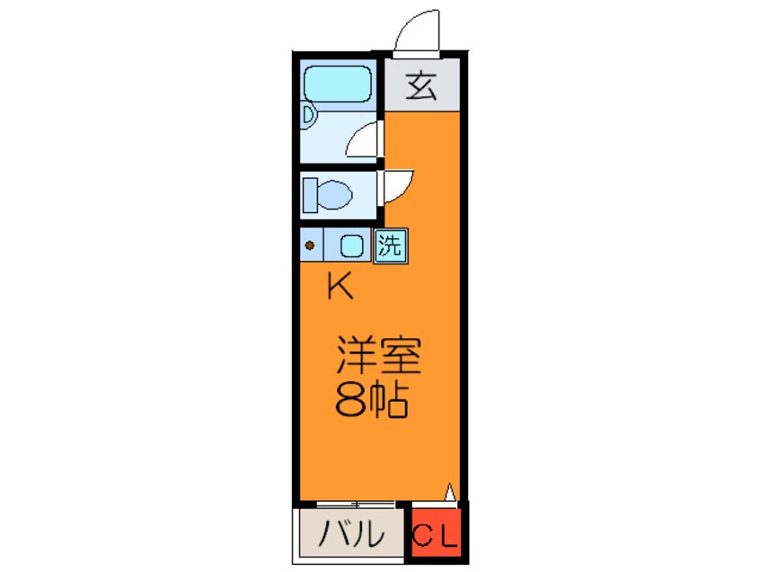 間取図 ピア小阪