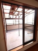 ベランダ・バルコニー 草津市湖州平戸建貸家