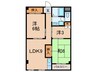 第３岩井ハイツ 3LDKの間取り