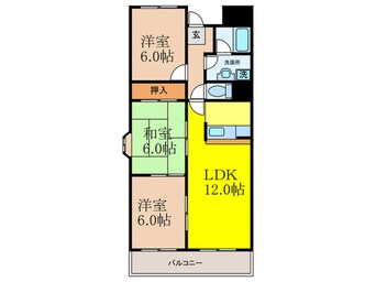 間取図 マンション水尾ストリングス