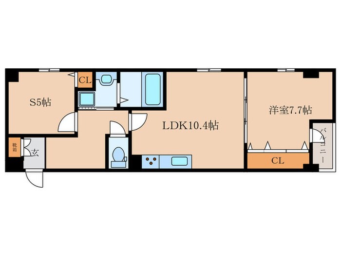 間取り図 仮）二条城東レジデンス