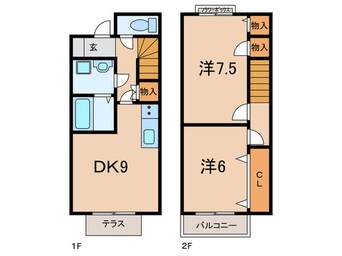 間取図 メゾンフロイデ三番館