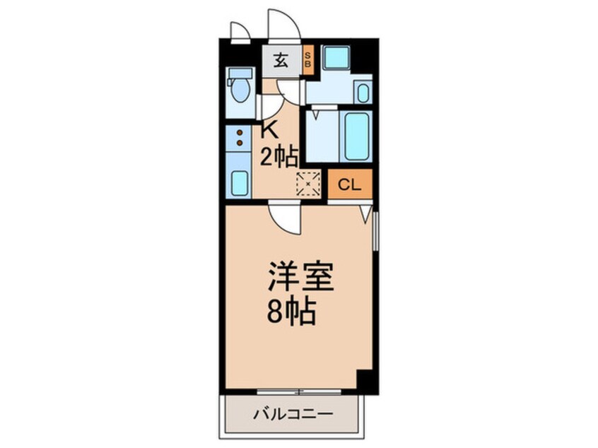 間取図 ジュネス六甲.ANNEX