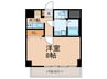 ジュネス六甲.ANNEX 1Kの間取り