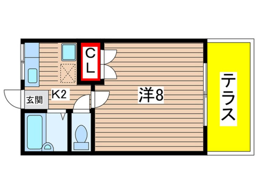 間取図 メゾン山喜