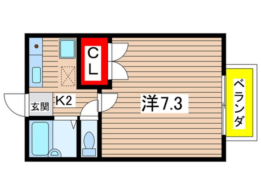 間取図 メゾン山喜