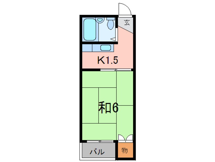 間取図 フジハイツ