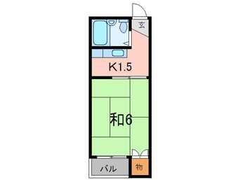 間取図 フジハイツ