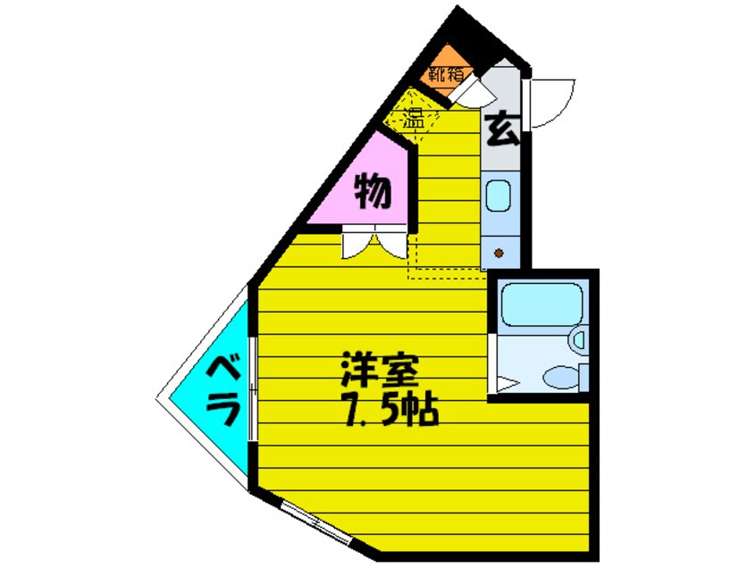 間取図 エルベ守口